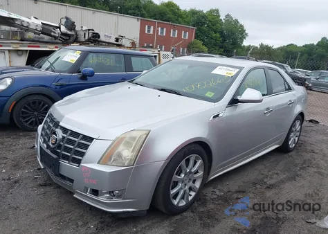 2012 Cadillac Cts Luxury z USA, uszkodzony, nr VIN 1G6DH5E53C0126890